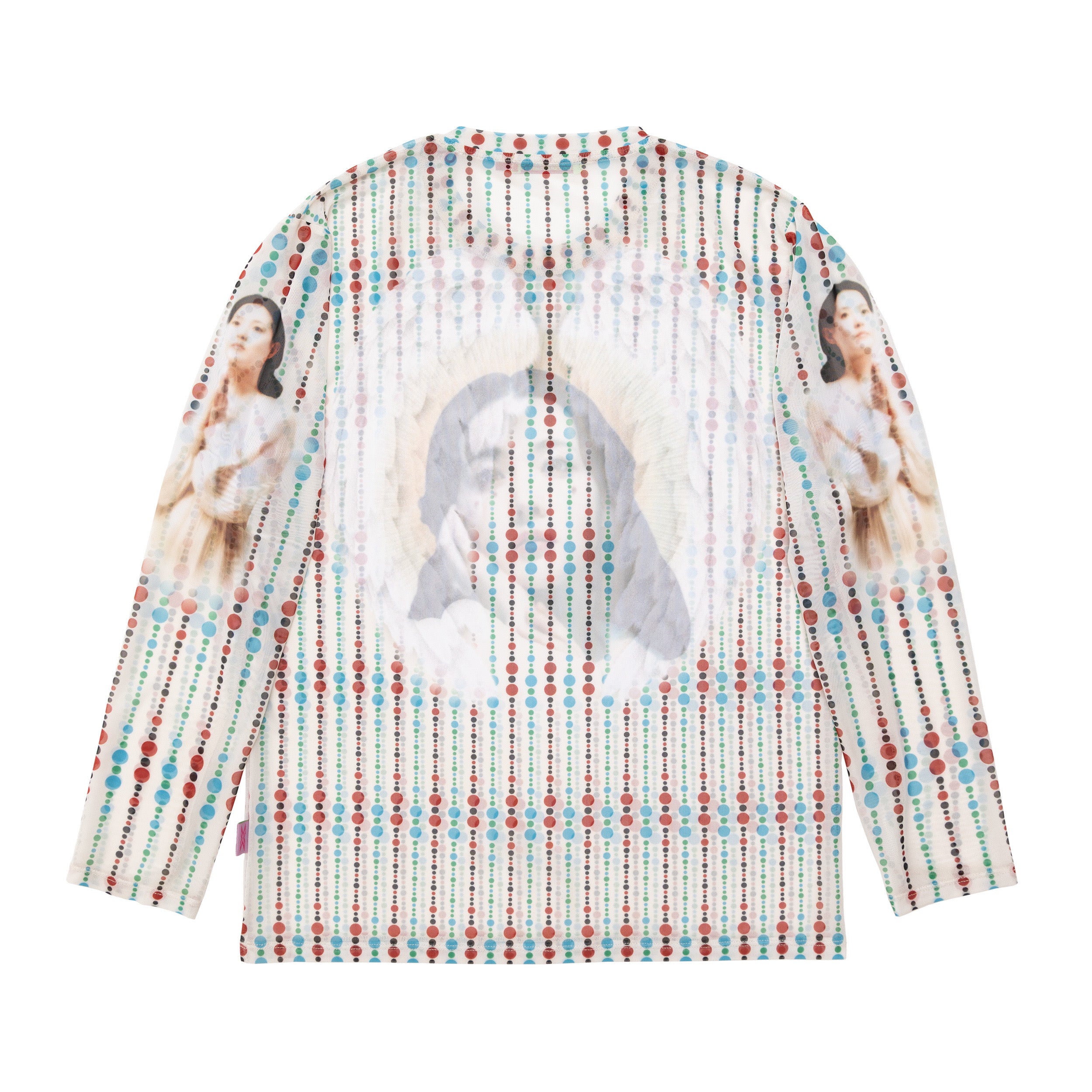 A PEACEFUL LIFE MESH SLEEVE