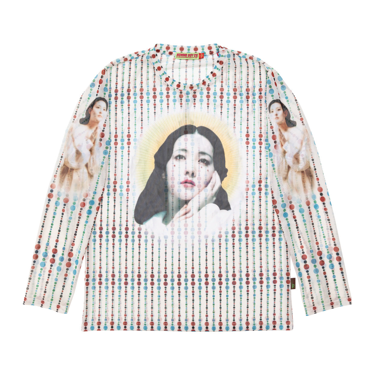 A PEACEFUL LIFE MESH SLEEVE